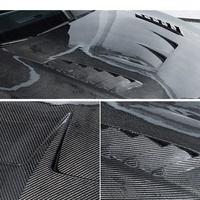 Kit carrosserie en fibre de carbone sèche de qualité supérieure style KB Gen 1 : lèvre avant, canards, capot, jupes latérales, diffuseur, spoiler pour VW Golf 8 GTI