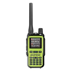 Walkie Talkie <span class=keywords><strong>Bao</strong></span> Feng UV5Rmini, Ajuste de Frecuencia con una Sola Tecla, <span class=keywords><strong>AM</strong></span> Aviación, Banda Completa, Portátil, para Viajes en Auto, Actividades al Aire Libre - Product Image 3