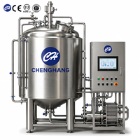 Tanque de Fermentación Aeróbica Sanitario de Acero Inoxidable de 200L, Estándar ASME, Precio de Fábrica