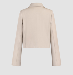 Giacca da donna Casual da ufficio a manica lunga con bottone singolo lavorato a maglia antirughe all'ingrosso - Product Image 6