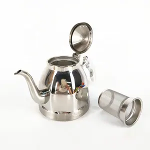 新款Dallah Dallah Dubai滴水壶304不锈钢阿拉伯咖啡壶泡茶器