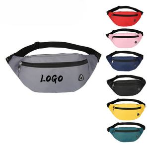 Sac banane bandoulière personnalisé avec sangle réglable pour hommes et femmes - Sac de taille idéal pour les voyages, la course à pied et la randonnée - Product Image 4