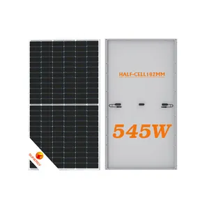 Painéis solares para casa Costos 280w 370w 410w 430w 450w 550w Painel solar monocristalino solar fotovoltaico fornecedores preço de atacado