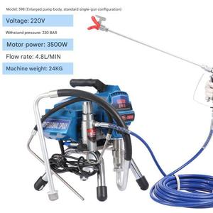Machine à <span class=keywords><strong>peinture</strong></span> haute pression robuste avec pistolet à pointe renforcée pour une durée <span class=keywords><strong>de</strong></span> vie prolongée. - Product Image 2