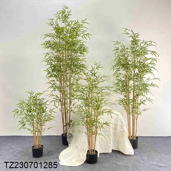 Tizen Bambou de haute qualité avec arbres artificiels personnalisés à utiliser pour l'obtention du diplôme de Noël Pâques Nouvel An Occasions