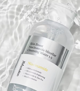 ขายส่ง JMSOLUTION ไนอะซินาไมด์ ไมเซลลาร์ คลีนซิ่ง วอเตอร์ สกินบูสท์ น้ำแร่บำรุงผิวหน้า น้ำยาล้างเครื่องสำอางที่มีประสิทธิภาพ - Product Image 4