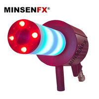 MINSENFX nueva llegada mano tirador Feliz cumpleaños confeti CO2 Jet máquina LED CO2 DJ pistola para escenario de fiesta de boda