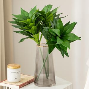 Bambú Artificial de Lirio Verde Meng Jie, 30cm-100cm de Altura, Simulación Realista para Decoración Interior y Follaje de Bodas - Product Image 4