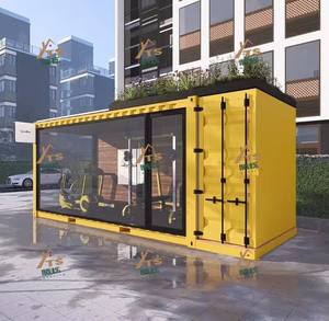 Новинка! Горячая распродажа: 20-футовый сборный модульный спортзал-контейнер для уличного использования, дизайн мини-дома. - Product Image 6