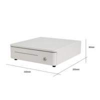 Déclencheur automatique en métal Rj11 Petite boîte électronique intelligente pour économiser de l'argent Boîte à tiroir-caisse
