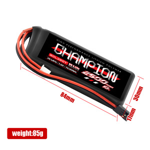 Batería Lipo Personalizada 2500mAh 2S HV con Buen <span class=keywords><strong>Precio</strong></span> para Drone para Productos Rc - Product Image 5