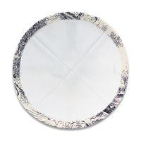 Calico Kippah logotipo bordado personalizado kippot judío regalos de boda Calico Yamulka judaísmo Kipot Skullcap