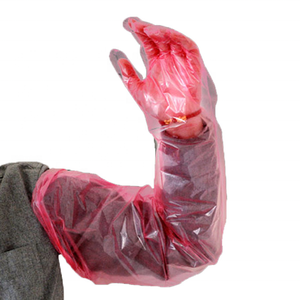 Bovins Palper Boîte de <span class=keywords><strong>100</strong></span> gants obstétriques Gants d'examen vétérinaire à manches longues - Product Image 3