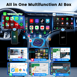 Portable Fast Transfer Led Light S2P carlinkit Carplay Ai Box 4gb 64gb Car Play Dual Channel Gps Wifi Wired to Wireless Adapter - Product Image 4