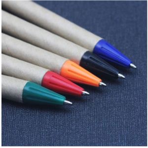 Stylos à bille rétractables personnalisés Simply Genius, encre noire, impression UV, plastique écologique, promotion de marque personnalisée - Product Image 4