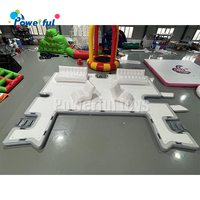 Ponton flottant gonflable eau plate-forme de bain Jet Ski Dock Mat chaise gonflable Jet Ski Dock matelas avec canapé gonflable