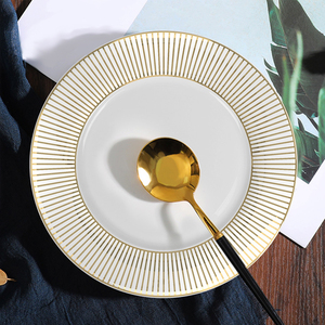 ชุดอาหารเย็นลายกระดูกจีนชุดเครื่องลายครามสุดหรูสำหรับงานอีเวนต์และงานจัดเลี้ยง - Product Image 5