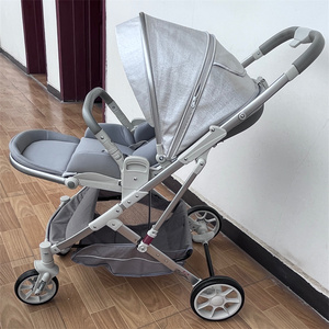 <b>Foldable</b> Luxury 3 in OEM Customized Frame Logo New Born Factory Direct Pram <b>Trolley</b> Strollers - Product Image 3