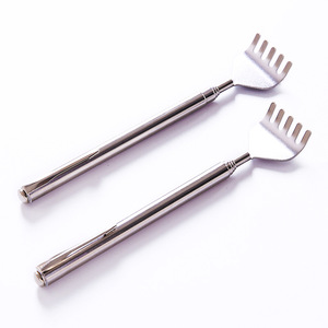<b>Retractable</b> Stainless Steel Back Scratcher Massager <b>Pen</b> Barrel Style C041D Gua Sha Massage Tools For Seniors - Product Image 5