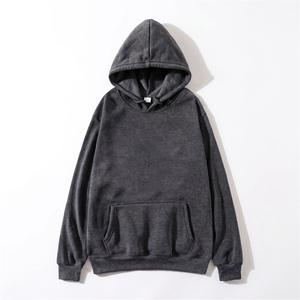 Sweat à capuche en molleton 100% coton écologique pour homme, avec logo personnalisé imprimé, design doublé, nouvelle collection 2024 - Product Image 1