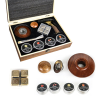 Kit affumicatore di whisky personalizzato con trucioli di legno-Set infusore di bevande vecchio stile, scatola da fumo Premium regalo per Cocktail Bourbon