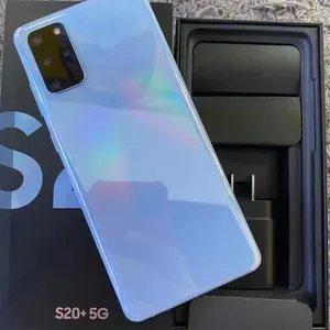 5G gebrauchte mobiltelefone S20 + 128GB 핸드폰 스마트폰 도매 S7 S8 S9 + S10 S20fe S21 플러스 2sim 핸드폰 스마트폰