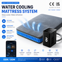 Surmatelas rafraîchissant pour dormeurs actifs – Gestion de la température du lit par eau – Alternative à l'eau froide pour le sommeil