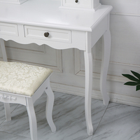 Écran tactile miroir ampoule remplaçable de bureau grand vanité table console avec miroir