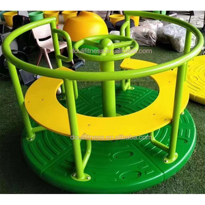 Sogno per bambini all'aperto senza alimentazione colorato da seduti rotatoria attrezzatura parco giochi per bambini - Product Image 5