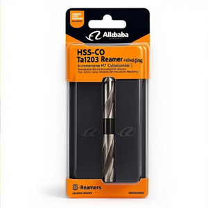 รีมเมอร์ Hss-Co รุ่น Ta1203 ความคลาดเคลื่อน H7 ก้านทรงกระบอก สำหรับงานกลึงความแม่นยำสูง - Product Image 2