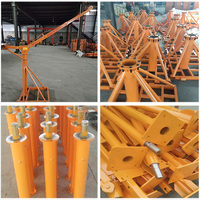 Équipement de levage 300kg 500kg 800kg 1000kg Mobile Portable Électrique Singe Ascenseur Mini Grue Construction Autres Treuils