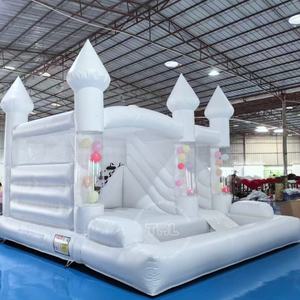 <span class=keywords><strong>Casa</strong></span> di rimbalzo gonfiabile commerciale combinata palloncini <span class=keywords><strong>casa</strong></span> di salto all'aperto <span class=keywords><strong>casa</strong></span> di rimbalzo bianca con scivolo - Product Image 3