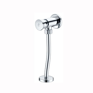 Comercial cromado baño Baño grifo de latón de lapso de tiempo de la válvula de descarga - Product Image 1