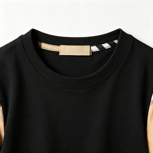 Camiseta Personalizada de Alta Calidad con el Mismo Diseño que el Producto <span class=keywords><strong>B</strong></span>, con un Diseño de Parches en las Mangas Cortas - Product Image 2