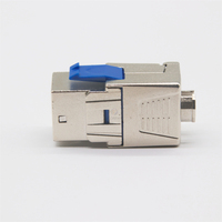 Connecteur RJ45 Cat6 UTP Ethernet 8P8C Modulaire Double Jack IDC Femelle pour Carte PCB, 100 Pièces