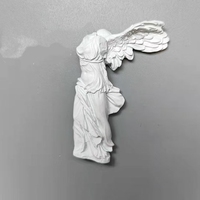 Aimants de réfrigérateur peints en résine 3D personnalisés MEIYU, souvenirs durables du Musée du Louvre, France, Paris, art populaire, 4-6 cm, décoration maison et bureau