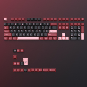 Capuchons de touches PBT bicolores moulés par injection, 126 touches, profil Cherry, Doubleshot, <span class=keywords><strong>Gmk</strong></span>, pour clavier mécanique de jeu - Product Image 2
