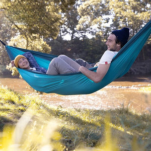 Amaca Ultraleggera per 2 Persone, Resistente agli Strappi, Letto Sospeso Portatile, Amaca da Caccia, Altalena per Dormire - Product Image 5