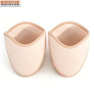 Cuscinetti per punte delle scarpe da balletto, protezioni traspiranti in SEBS per l'avampiede, protezioni per le dita dei piedi per tacchi alti, per donne e ragazze - Product Image 4