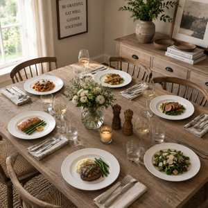 High Bone China <b>Plate</b> Customized Wedding Hotel White Porcelain Flat <b>Plate</b> <b>Ceramic</b> Round <b>Plate</b> Dinner Decorative - Product Image 5