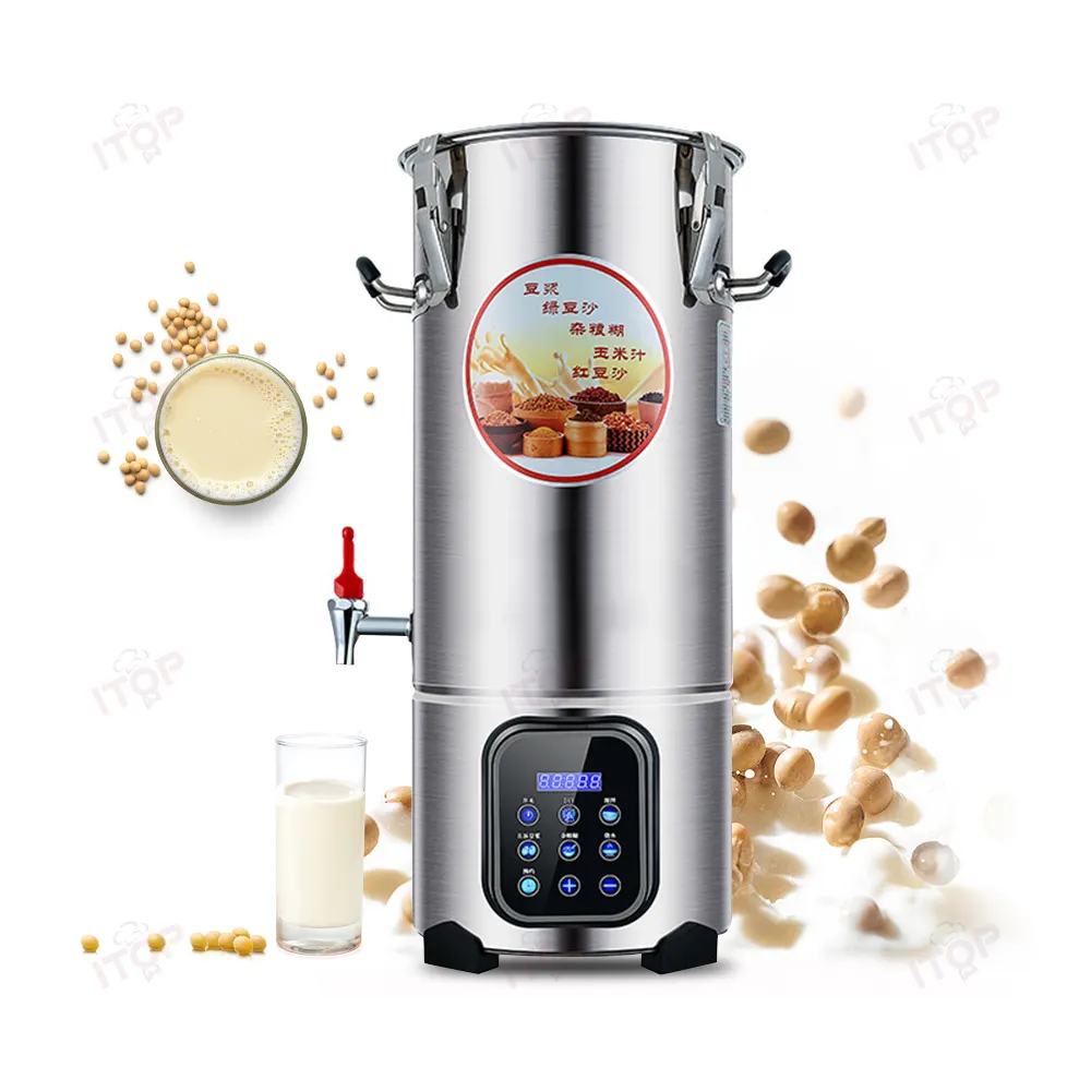Commercial Wide Pressure Soybean Milk Machine Intelligent Filter-free Reservation Multi-functional Wall Breaking Machine