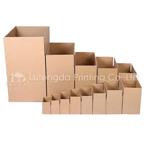 Bán Buôn Tùy Chỉnh Tường Duy Nhất C-sáo 3 Lớp Các Tông Sóng Vận Chuyển Gửi Thư Hộp Carton Bưu Chính