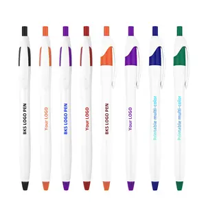 Stylo à bille personnalisé avec logo personnalisé stylos à bille promotionnels en plastique stylo à bille bon marché prix bas