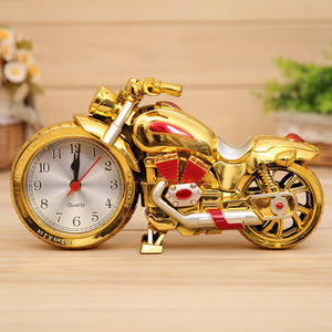 Wholesale Motorcycle Motorbike Pattern <b>Alarm</b> <b>Clock</b> Desk Home Birthday Gift Cool - Product Image 2