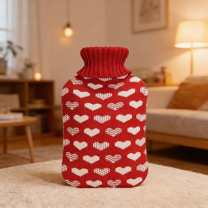 <span class=keywords><strong>Bolsa</strong></span> de <span class=keywords><strong>Agua</strong></span> <span class=keywords><strong>Caliente</strong></span> de Goma de Alta Calidad con Funda Tejida Extraíble, Venta Directa de Fábrica - Product Image 4