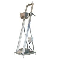 Nouvel élévateur à godets simple Xianbang en acier inoxydable 304, déchargement par gravité, vitesse réglable, multi-tension, caoutchouc/PVC