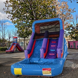 Nhà Máy Trực Tiếp Bán 3M X 5M Hot Bán Ngoài Trời Lâu Đài Bơm Hơi Với Trượt Trẻ Em Nhảy <span class=keywords><strong>Inflatable</strong></span> Nhà Bị Trả Lại Cho Nhà Cho Thuê Nhà - Product Image 4