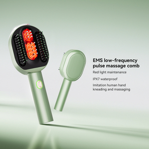 مشط كهربائي فاخر عالي الجودة للعناية بالشعر وتحفيز نموه، مشط تدليك فروة الرأس للجمال والراحة PM81 OEM - Product Image 4