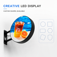 Écran LED à quatre faces VISLAT Factory Direct Full Color Magic Cube avec logo personnalisé sur mesure pour la publicité numérique
