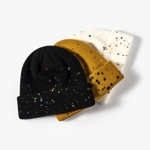 Premium <b>Wool</b> Blend Large Size Warm Beanie <b>Hat</b> Custom Logo For Stylish <b>Men</b> Cold Season Knitted <b>Hat</b> - Product Image 5